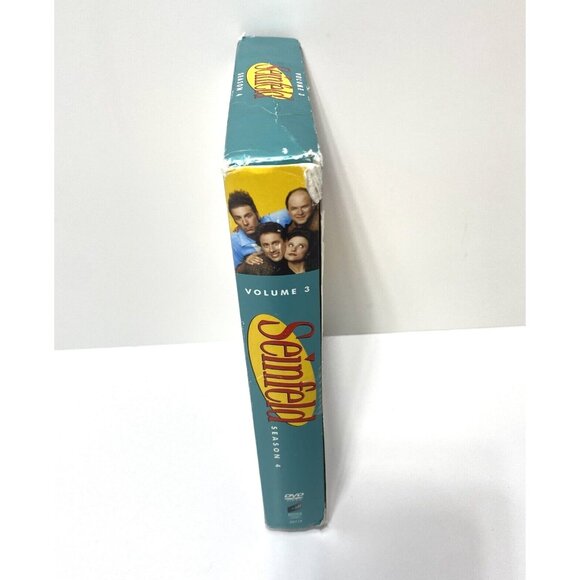 Seinfeld Season 4 DVD Video Collectable with Season Extras, 4 Disc with Covers - Picture 8 of 13
